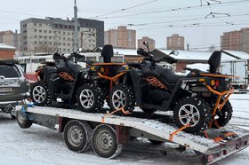Квадроциклы. Фото пресс-службы администрации Иркутска