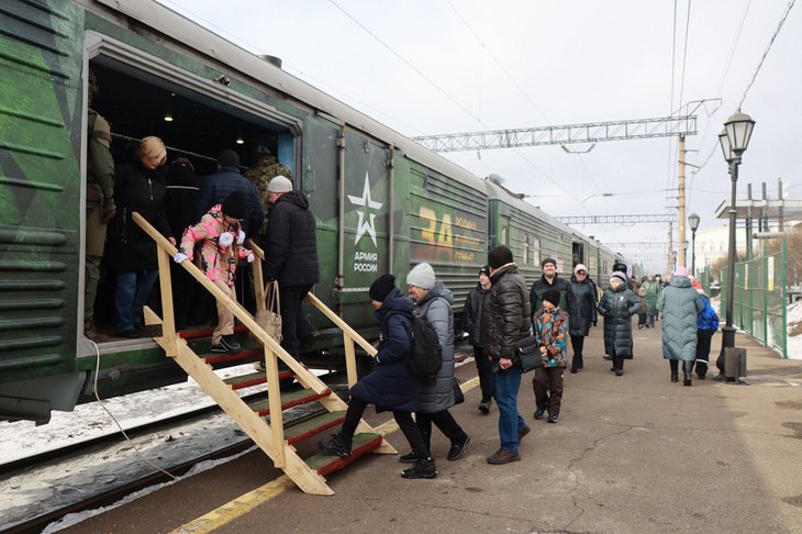 Поезд «Сила в правде». Фото пресс-службы администрации Братска