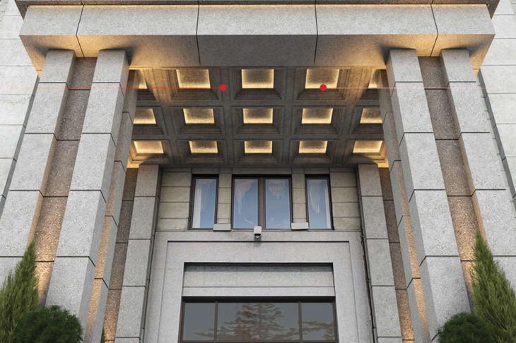 Визуализация входной группы. Скриншот документации на сайте госзакупок