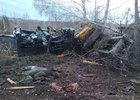 Авария в Шелеховском районе. Скриншот видео ГИБДД по Иркутской области