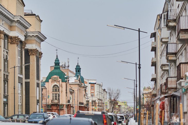 Улица Карла Маркса в Иркутске. Фото Маргариты Романовой, IRK.ru