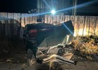 Автомобиль после ДТП. Фото пресс-службы ГУ МВД России по Иркутской области