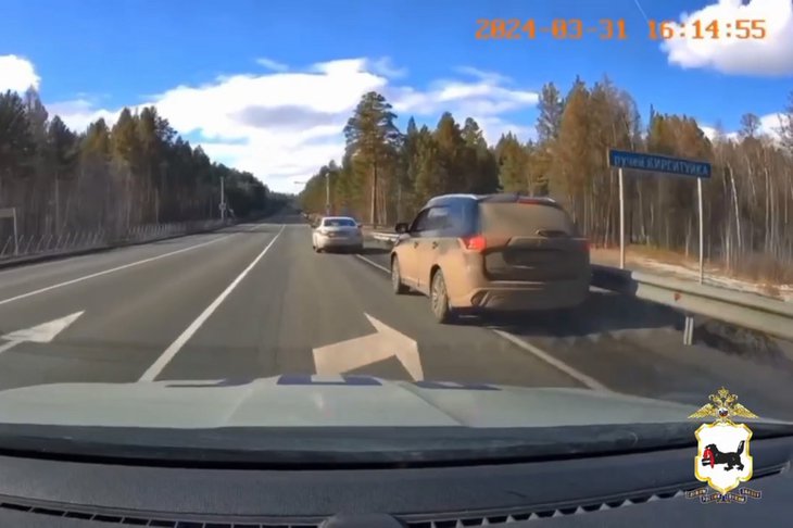 Скриншот видео пресс-службы ГУ МВД России по Иркутской области