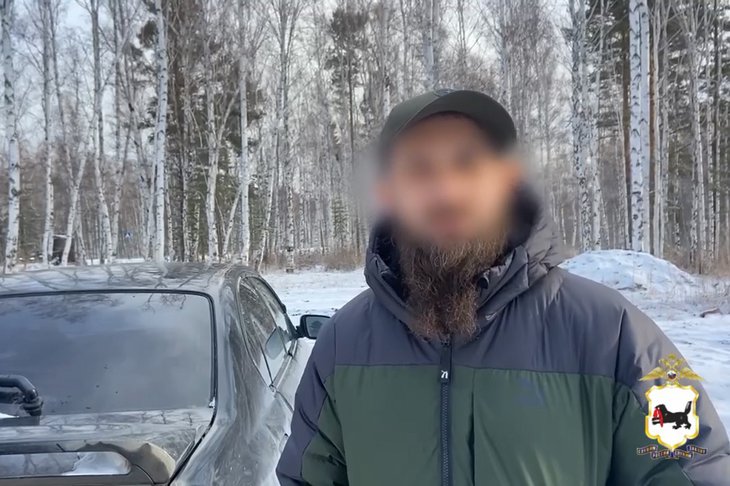 Скриншот видео пресс-службы ГУ МВД России по Иркутской области