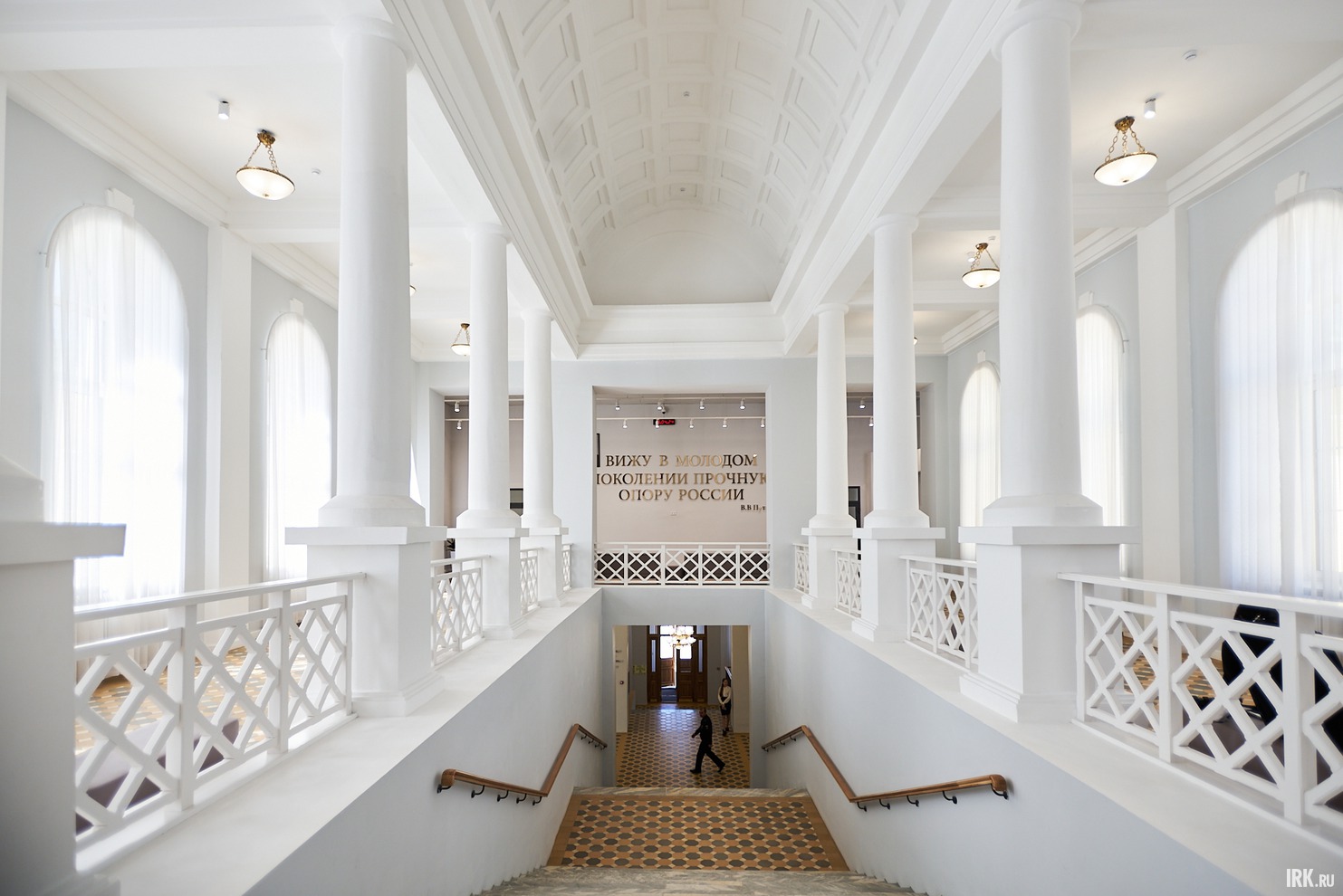 Оказавшись внутри учебного заведения, сложно поверить, что ещё несколько лет назад здание было заброшено.