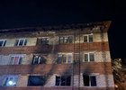 Дом, в котором произошел пожар. Фото пресс-службы ГУ МЧС России по Иркутской области