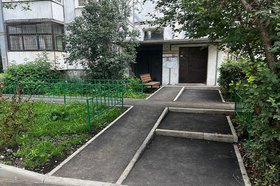 Придомовая территория. Фото пресс-службы администрации Иркутска
