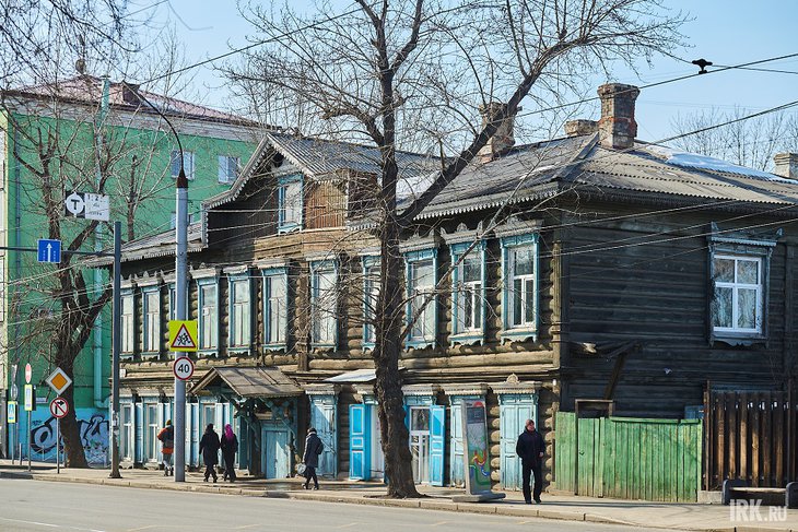 Деревянный дом на улице Тимирязева в Иркутске. Фото: Маргарита Романова, IRK.ru