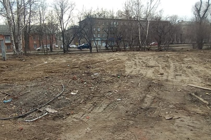 Очищенная от мусора территория. Фото пресс-службы прокуратуры Иркутской области