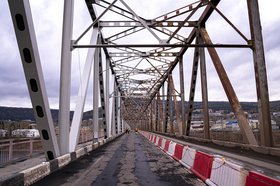 Мост. Фото пресс-службы правительства Иркутской области