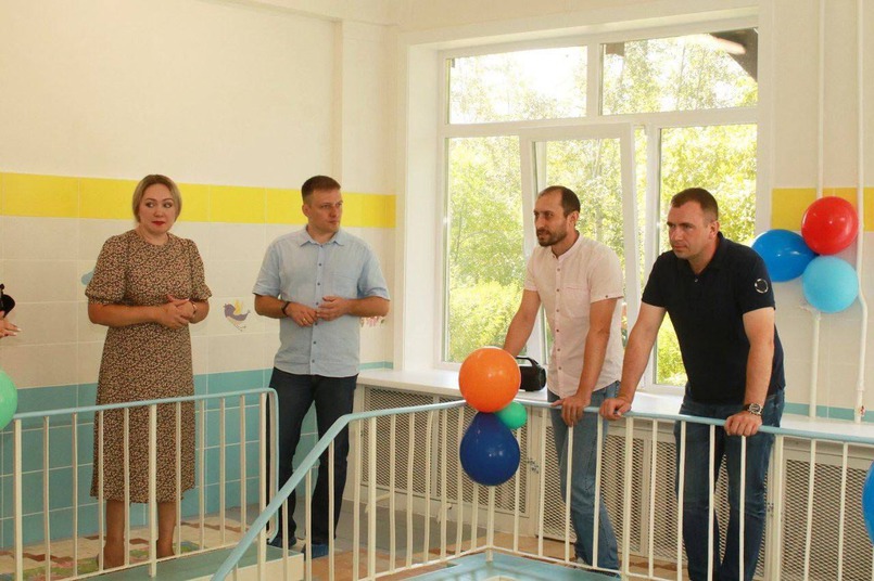 В 2023 году в детском саду № 8 Усть-Илимска отремонтировали бассейн