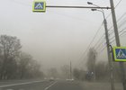Пыльная буря в Иркутске. Фото из соцсетей