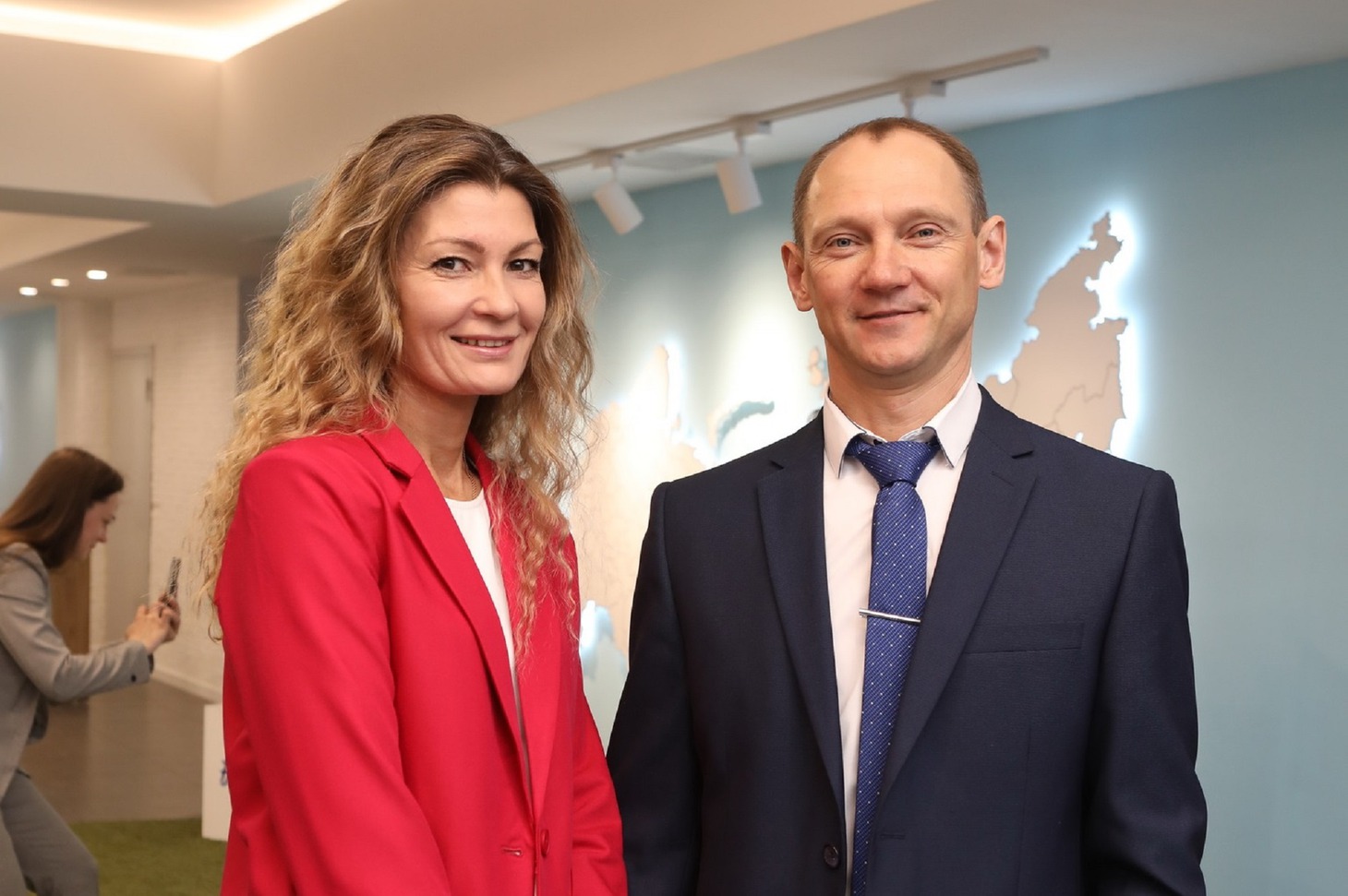 Евгений Овсянников с супругой Еленой