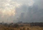 Пожар в Братском районе. Фото из телеграм-канала губернатора Игоря Кобзева