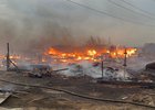 Пожар. Фото пресс-службы прокуратуры Ирктуской области