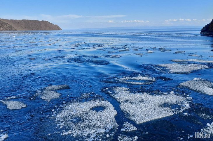 Лед в проливе Ольхонские ворота. Фото Екатерины Емелиной, IRK.ru