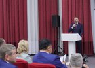 Александр Ведерников на открытии форума депутатов. Фото IRK.ru