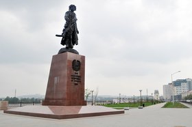 Памятник основателям Иркутска. Фото Маргариты Романовой из архива IRK.ru