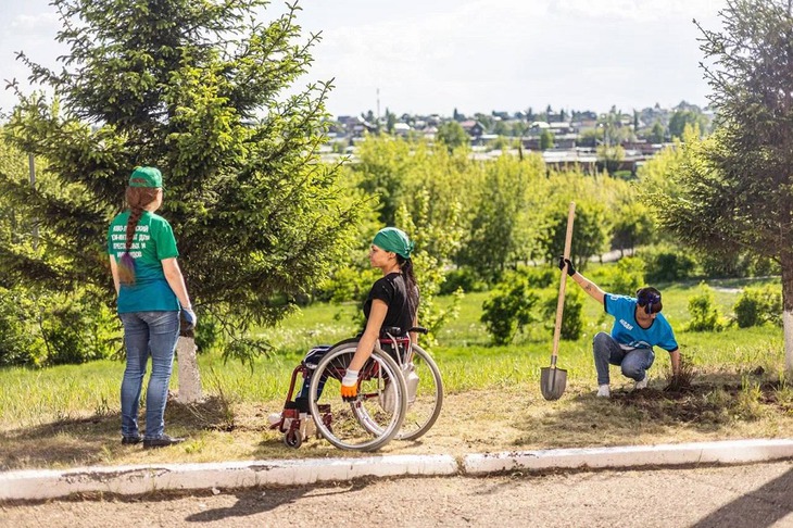 Участники акции. Фото Антона Климова