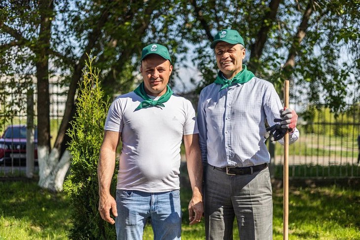 Дмитрий Разумец и Олег Причко. Фото Антона Климова
