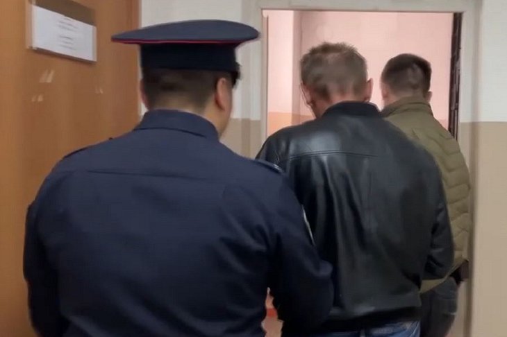 Задержание подозреваемого. Фото пресс-службы ГУ МВД России по Иркутской области