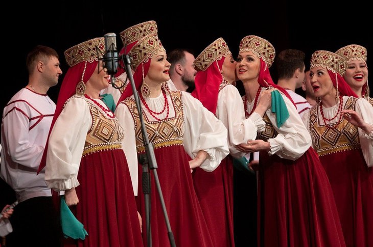 Хор имени Пятницкого. Фото сос траницы министерства культуры Иркутской области «ВКонтакте»