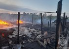 Пожар в Куйтунском районе. Фото ГУ МЧС России по Иркутской области