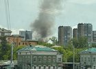 Пожар на Красных Мадьяр. Фото предоставлено очевидцами