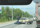 Место ДТП. Фото IRK.ru
