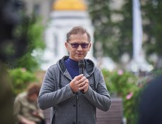 Андрей Южаков: «В планах еще сделать подобную выставку о тех, кто помогает бойцам в тылу».