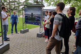 Лекция в сквере Кирова. Фото IRK.ru