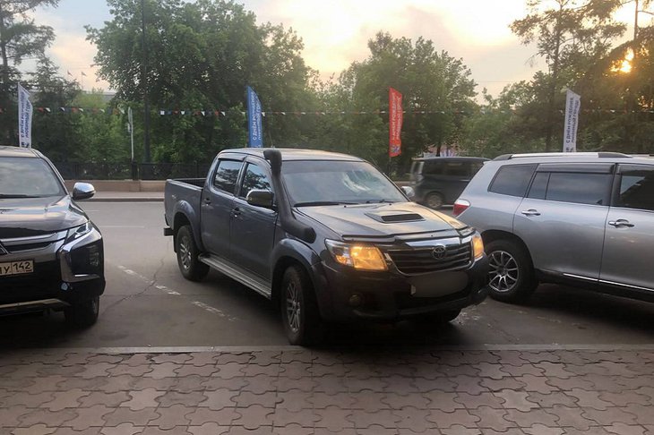 Автомобиль. Фото пресс-службы ГУ МВД России по Иркутской области