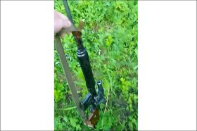 Изъятое оружие. Фото пресс-службы «Заповедного Прибайкалья»