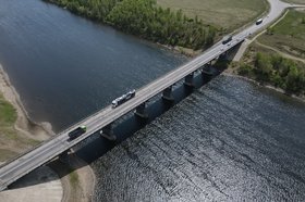 Мост через реку Белая. Фото пресс-службы ФКУ Упрдор «Прибайкалье»