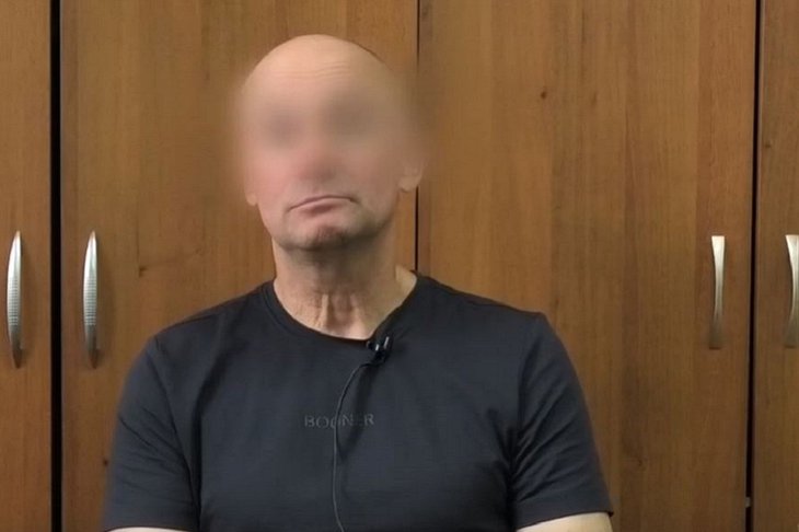 Задержанный мужчина. Скриншот видео пресс-службы ГУ МВД России по Иркутской области
