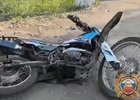 Мотоцикл. Скриншот видео пресс-службы Госавтоинспекции Иркутской области