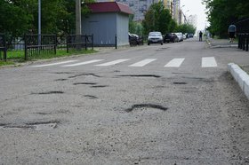 Дорога в Иркутске. Фото пресс-службы думы Иркутска