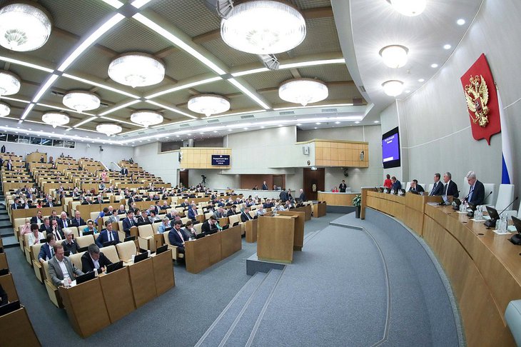 Заседание. Фото с сайта Государственной Думы РФ