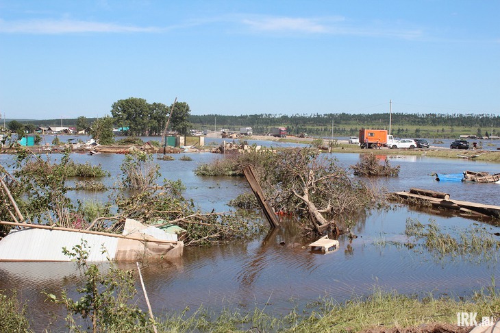 Наводнение в Тулуне в 2019 году. Фото Дарьи Тян, IRK.ru