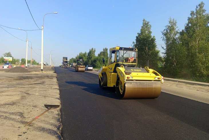 Ремонт дорог. Фото пресс-службы правительства Иркутской области