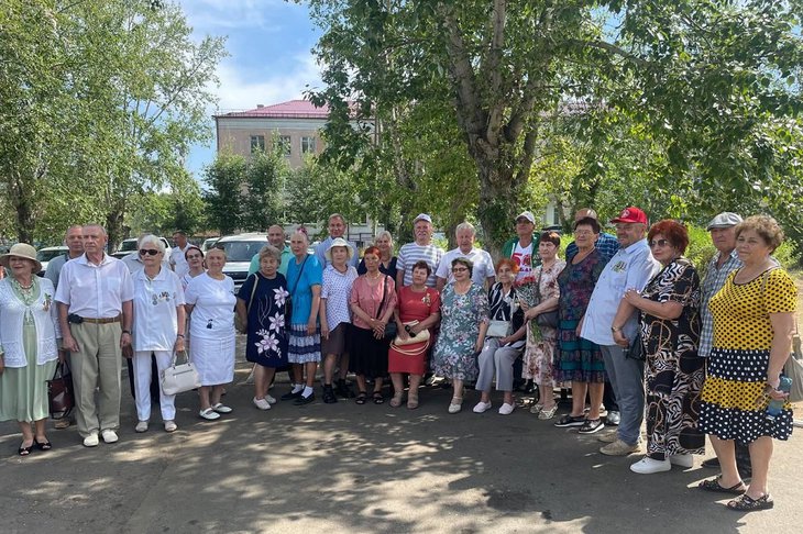 Митинг в честь юбилея Байкало-Амурской магистрали. Фото пресс-службы администрации Братска