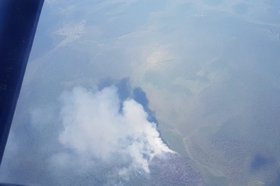 Лесные пожары. Фото пресс-службы правительства Иркутской области