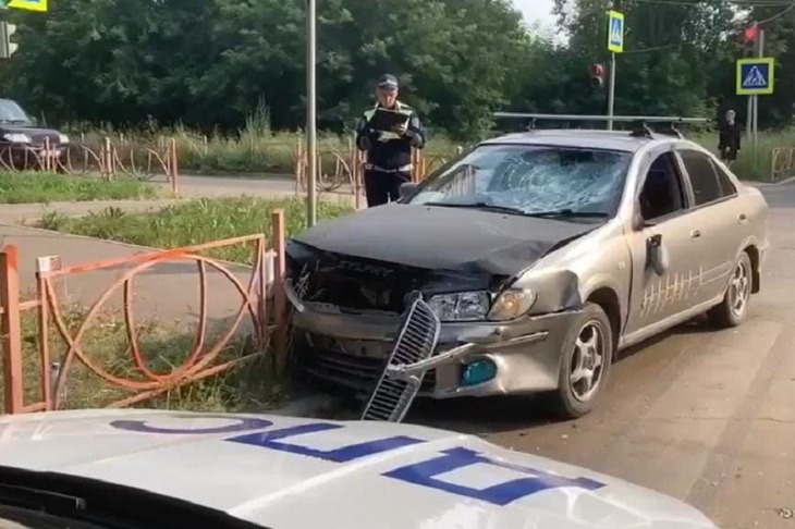 Место ДТП. Фото из телеграм-канала прокуратуры Иркутской области