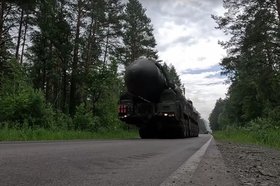 «Ярс». Скриншот видео Минобороны России