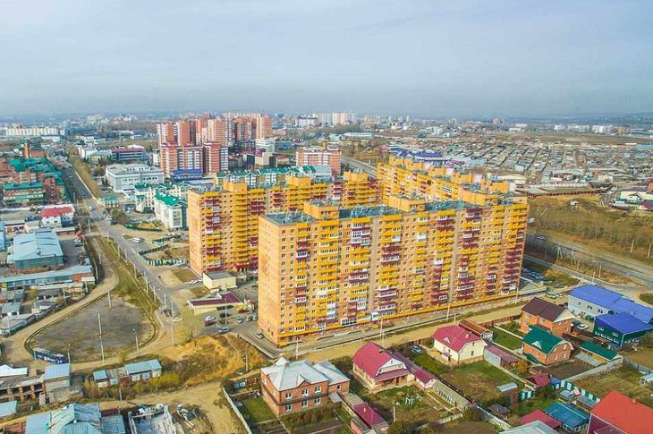 Октябрьский округ. Фото из телеграм-канала «Света38»
