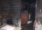 Пожар в квартире. Фото пресс-службы ГУ МЧС России по Иркутской области