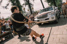 Состязания силачей. Фото предоставлено организаторами