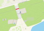 Место, в котором установили шлагбаум. Скриншот с сайта http://www.2gis.ru*