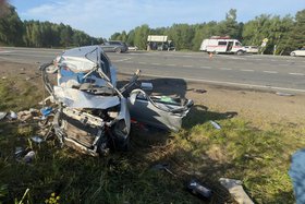 Водитель и два пассажира внедорожника погибли в тройном ДТП в Зиминском районе