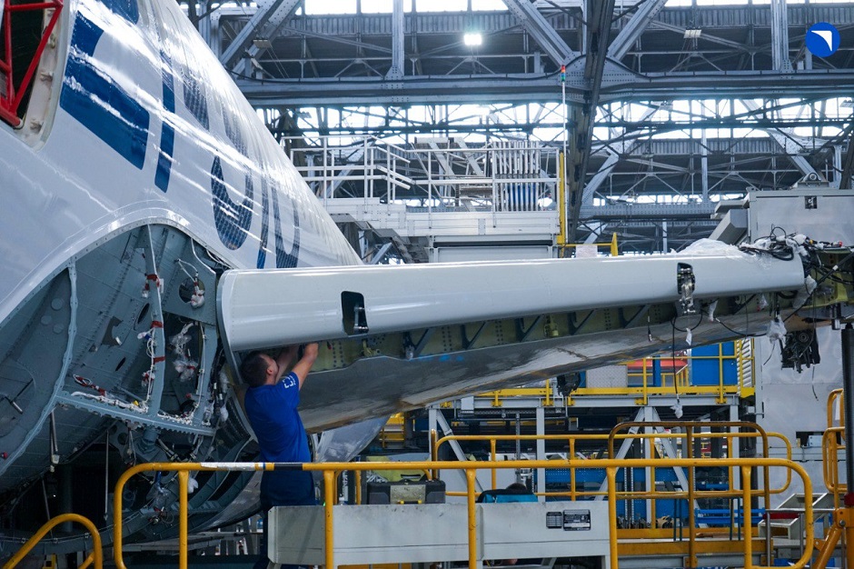 Цех окончательной сборки Иркутского авиазавода. Фото: пресс-служба ОАК